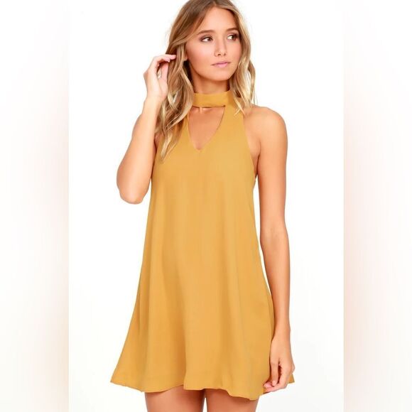 Lulu’s Golden Yellow Groove Thing Swing Dress - Picture 11 of 14